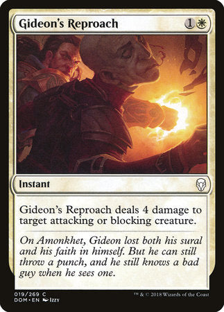 Gideon's Reproach [Dominaria] | Good Games North