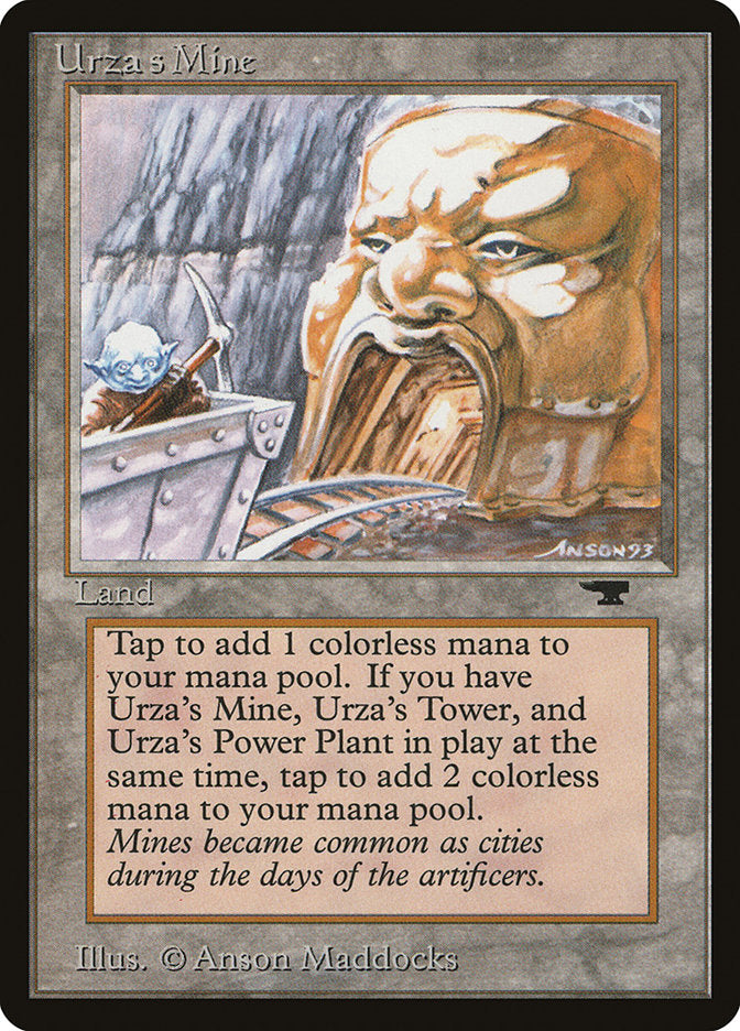 Urza's Mine (Mine Cart Entering Mouth) [Antiquities] | Good Games North