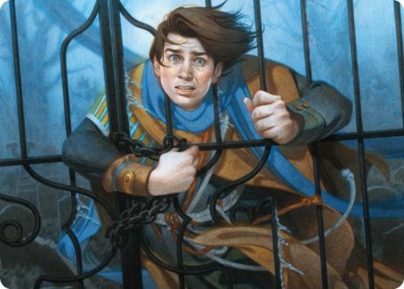 Locked in the Cemetery Art Card [Innistrad: Midnight Hunt Art Series] | Good Games North