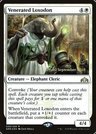 Venerated Loxodon [Guilds of Ravnica Promos] | Good Games North