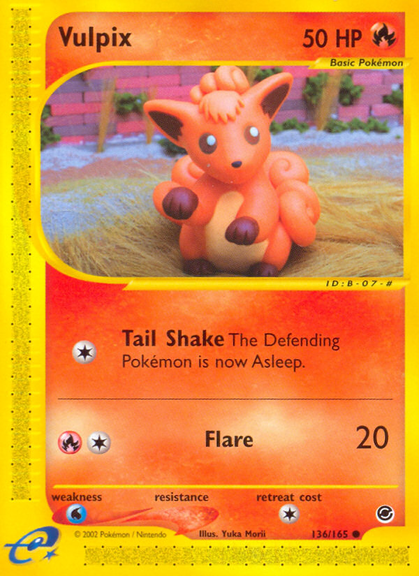 Vulpix (136/165) [Expedition: Base Set] | Good Games North