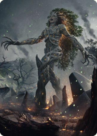 Titania, Gaea Incarnate Art Card [The Brothers' War Art Series] | Good Games North