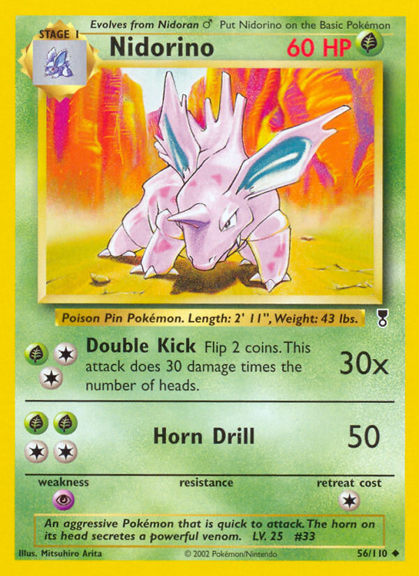 Nidorino (56/110) [Legendary Collection] | Good Games North