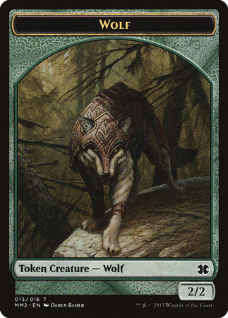 Wolf Token [Modern Masters 2015 Tokens] | Good Games North
