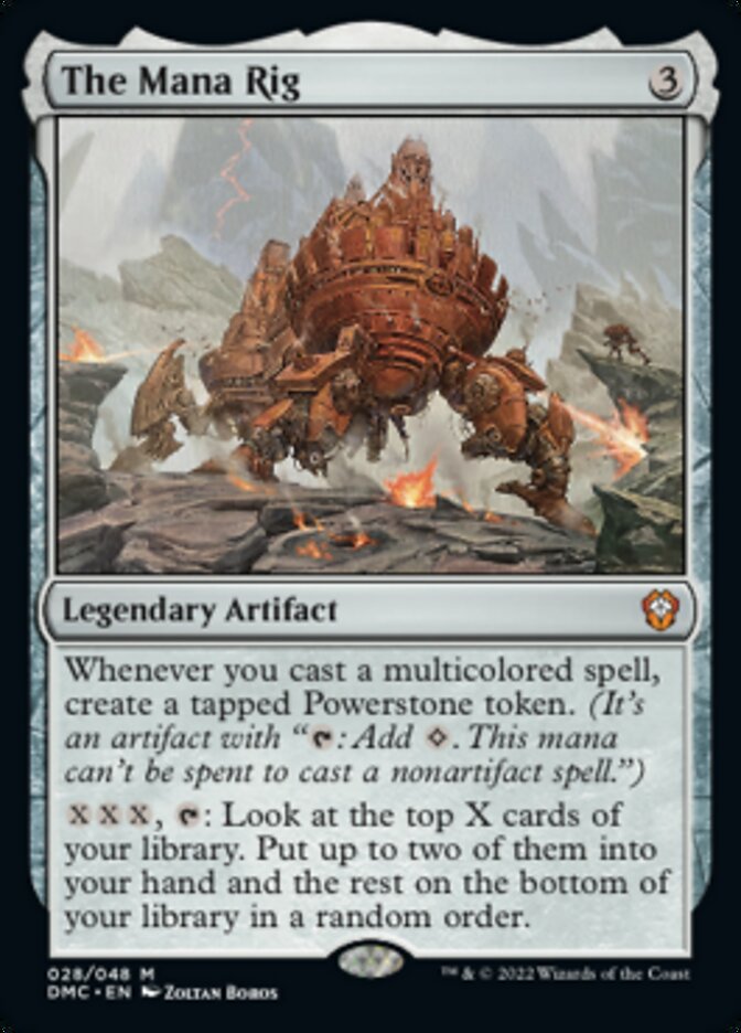 The Mana Rig [Dominaria United Commander] | Good Games North