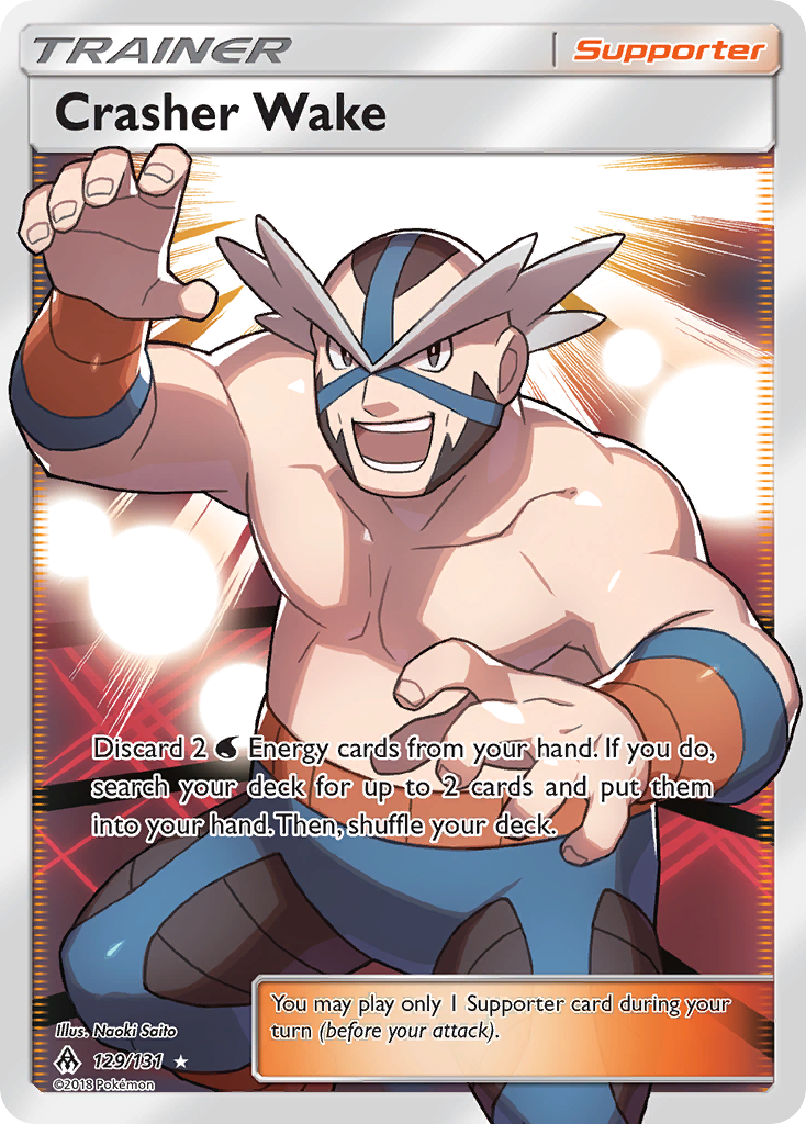 Crasher Wake (129/131) [Sun & Moon: Forbidden Light] | Good Games North
