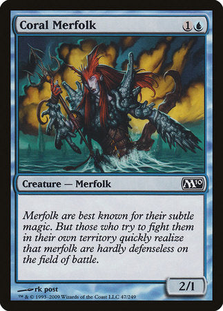 Coral Merfolk [Magic 2010] | Good Games North