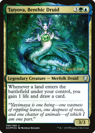 Tatyova, Benthic Druid [Dominaria Promos] | Good Games North
