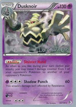 Dusknoir (63/149) (American Gothic - Ian Whiton) [World Championships 2013] | Good Games North