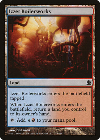 Izzet Boilerworks [Commander 2011] | Good Games North