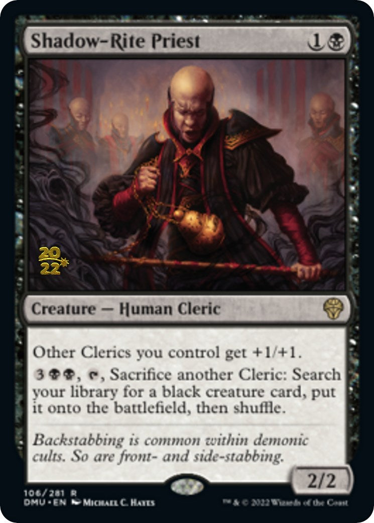 Shadow-Rite Priest [Dominaria United Prerelease Promos] | Good Games North