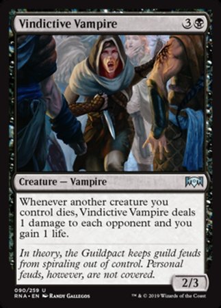 Vindictive Vampire [Ravnica Allegiance] | Good Games North