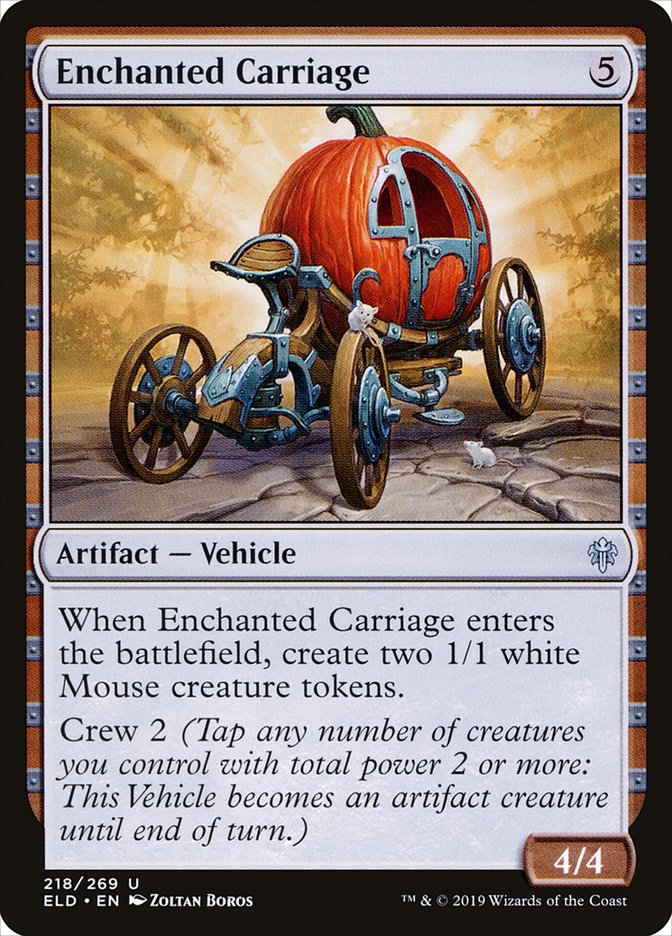 Enchanted Carriage [Throne of Eldraine] | Good Games North