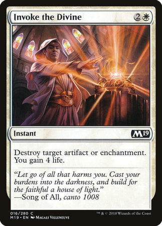 Invoke the Divine [Core Set 2019] | Good Games North
