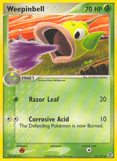 Weepinbell (51/112) [EX: FireRed & LeafGreen] | Good Games North