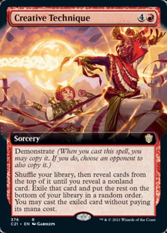 Creative Technique (Extended) [Commander 2021] | Good Games North
