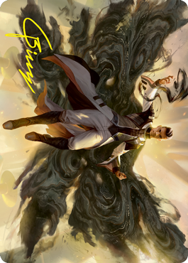 Arrogant Poet Art Card (Gold-Stamped Signature) [Strixhaven: School of Mages Art Series] | Good Games North