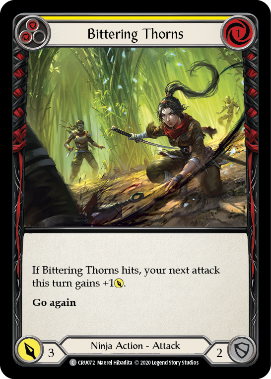 Bittering Thorns [CRU072] 1st Edition Normal | Good Games North