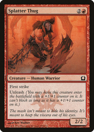 Splatter Thug [Return to Ravnica] | Good Games North