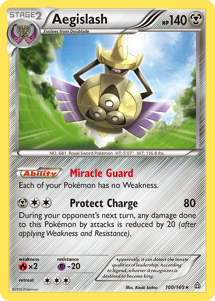 Aegislash (100/160) [XY: Primal Clash] | Good Games North