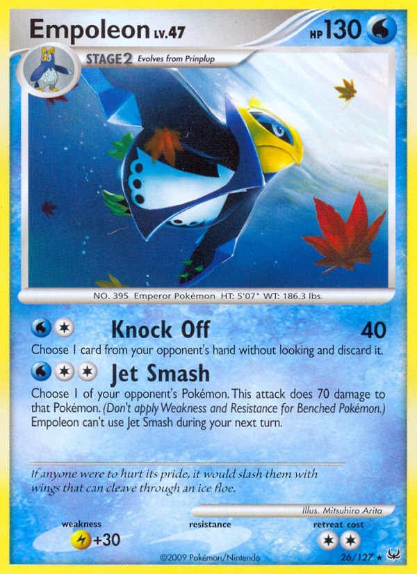 Empoleon (26/127) [Platinum: Base Set] | Good Games North