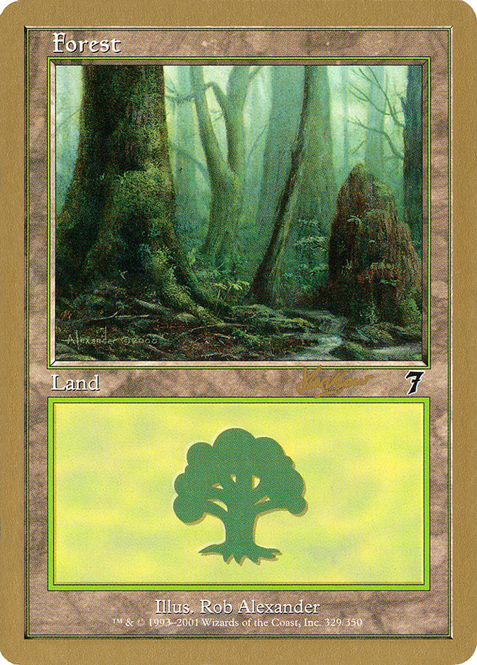 Forest (329) (Sim Han How) [World Championship Decks 2002] | Good Games North