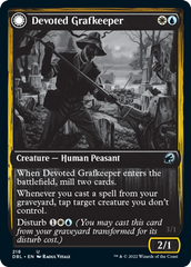 Devoted Grafkeeper // Departed Soulkeeper [Innistrad: Double Feature] | Good Games North