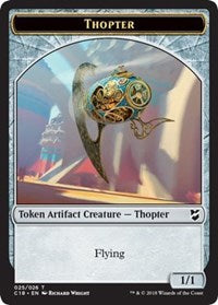 Thopter (025) // Servo Double-sided Token [Commander 2018 Tokens] | Good Games North