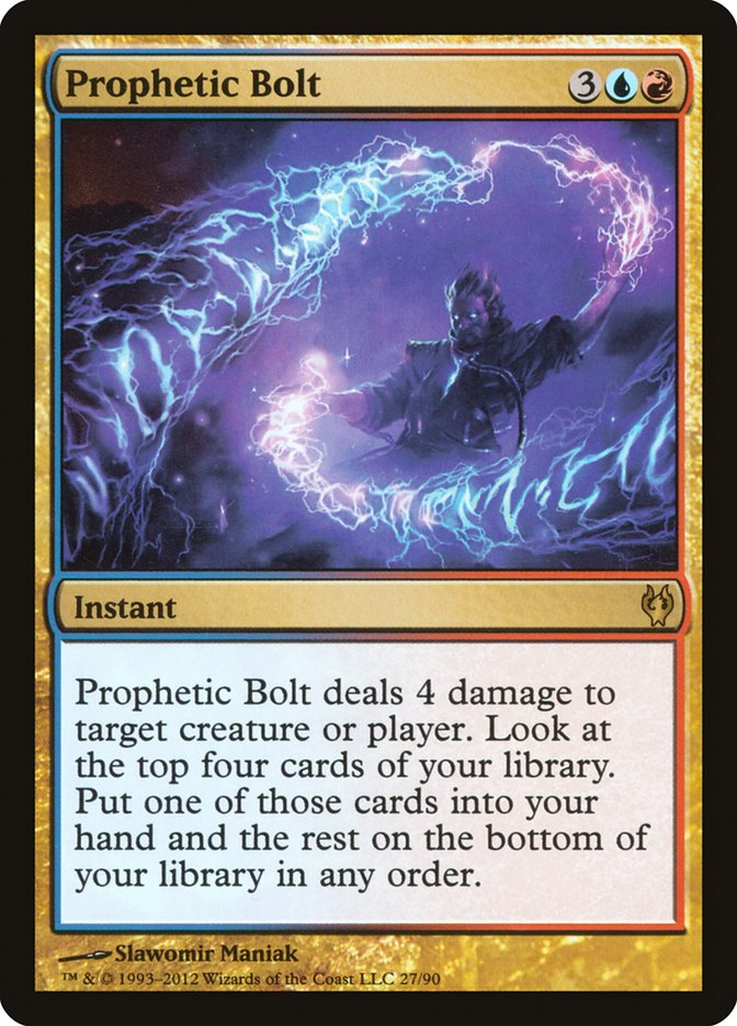Prophetic Bolt [Duel Decks: Izzet vs. Golgari] | Good Games North