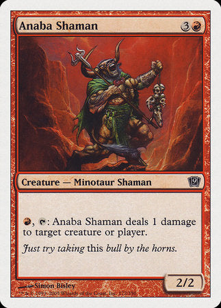 Anaba Shaman [Ninth Edition] | Good Games North