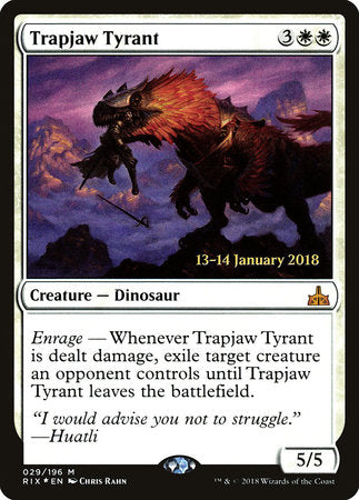 Trapjaw Tyrant [Rivals of Ixalan Promos] | Good Games North