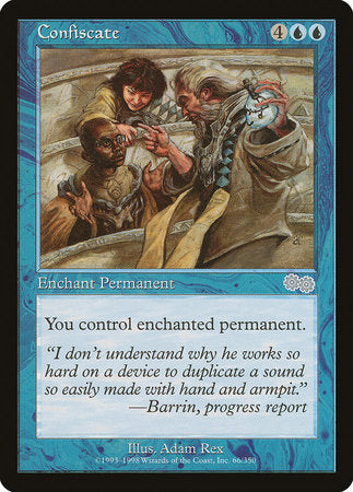 Confiscate [Urza's Saga] | Good Games North