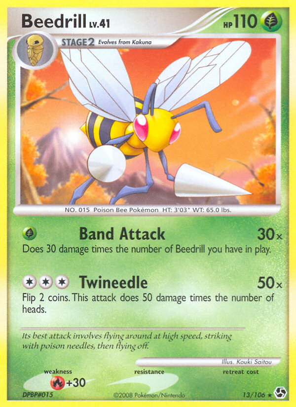 Beedrill (13/106) [Diamond & Pearl: Great Encounters] | Good Games North