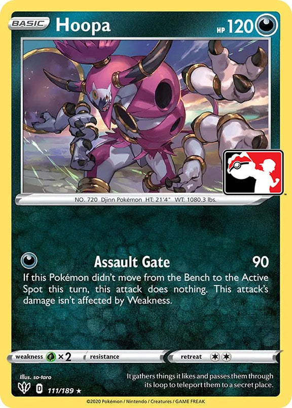 Hoopa (111/189) [Prize Pack Series One] | Good Games North