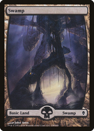 Swamp (238) - Full Art [Zendikar] | Good Games North