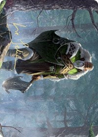 Fynn, the Fangbearer Art Card (Gold-Stamped Signature) [Kaldheim: Art Series] | Good Games North