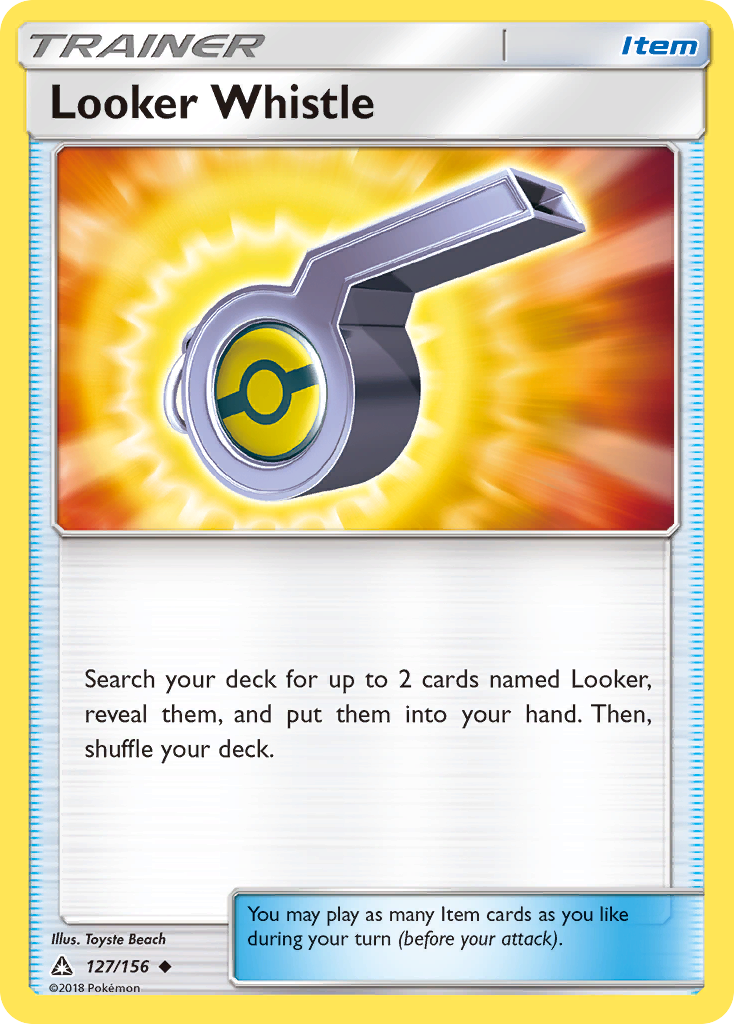 Looker Whistle (127/156) [Sun & Moon: Ultra Prism] | Good Games North