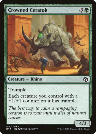 Crowned Ceratok [Iconic Masters] | Good Games North