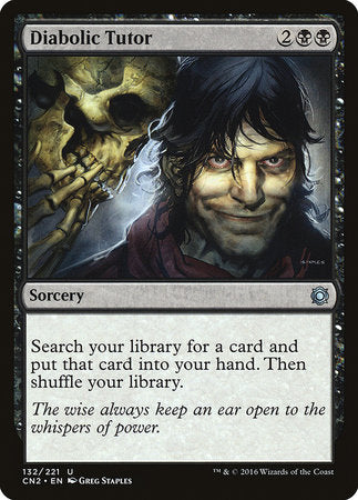 Diabolic Tutor [Conspiracy: Take the Crown] | Good Games North