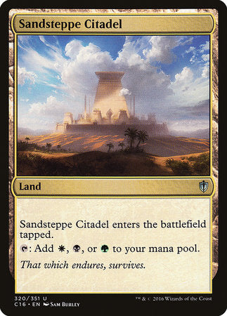 Sandsteppe Citadel [Commander 2016] | Good Games North