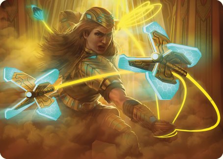 Bladehold War-Whip Art Card [Phyrexia: All Will Be One Art Series] | Good Games North