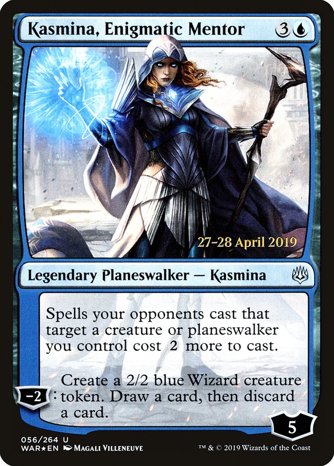 Kasmina, Enigmatic Mentor  [War of the Spark Prerelease Promos] | Good Games North