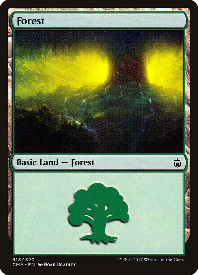 Forest (313) [Commander Anthology] | Good Games North