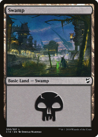 Swamp (300) [Commander 2018] | Good Games North