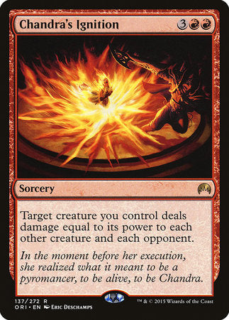 Chandra's Ignition [Magic Origins] | Good Games North