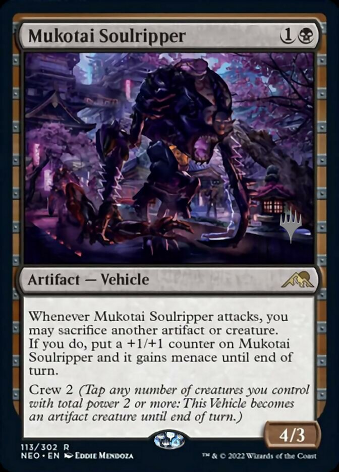Mukotai Soulripper (Promo Pack) [Kamigawa: Neon Dynasty Promos] | Good Games North