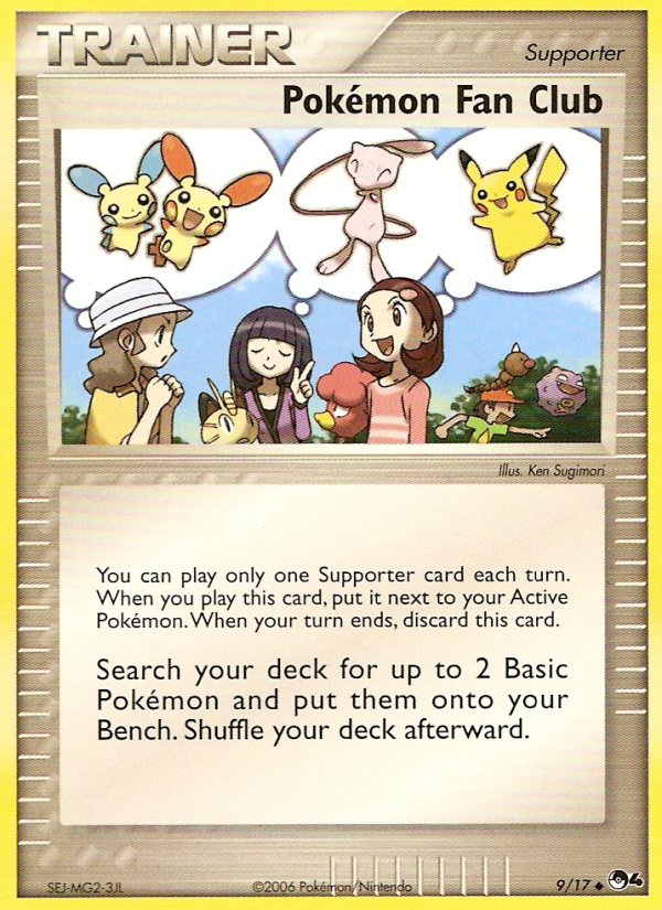 Pokemon Fan Club (9/17) [POP Series 4] | Good Games North
