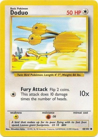 Doduo (48/102) [Base Set Unlimited] | Good Games North