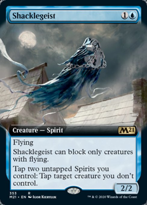 Shacklegeist (Extended Art) [Core Set 2021] | Good Games North