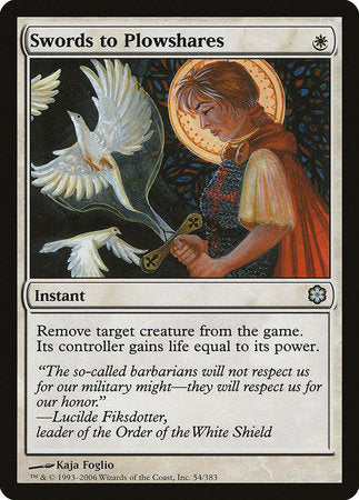Swords to Plowshares [Coldsnap Theme Decks] | Good Games North